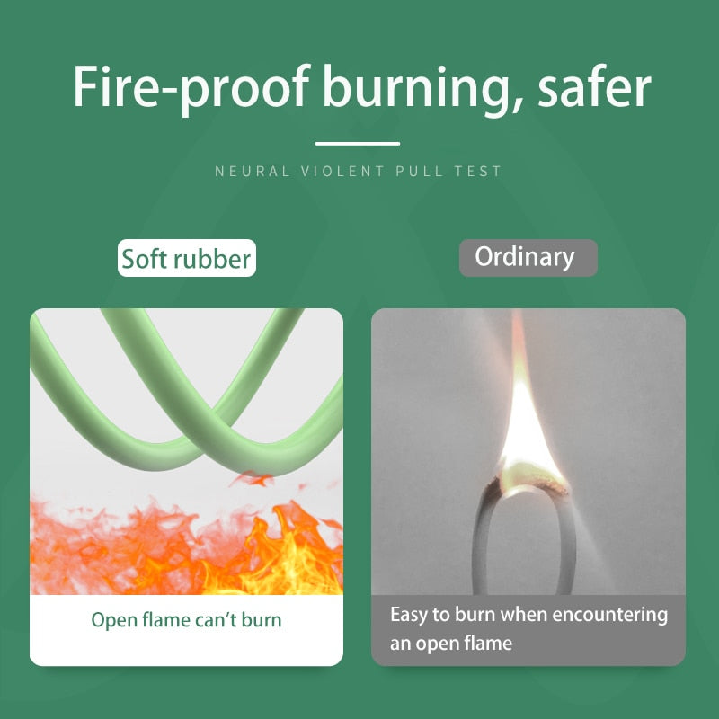 Micro cabo usb para carregamento rápido, led 3a, para samsung, xiaomi, v8, carregador de celular