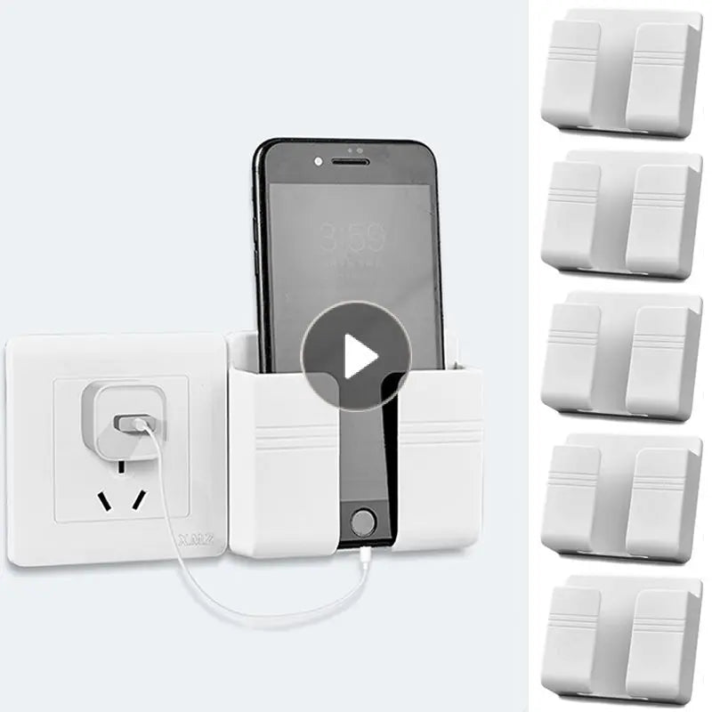 Suporte para Celular e Porta Objetos De Parede