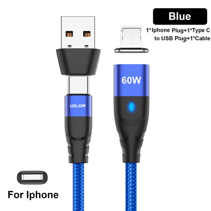 Cabo Usb Tipo C 50cm Curto 3a