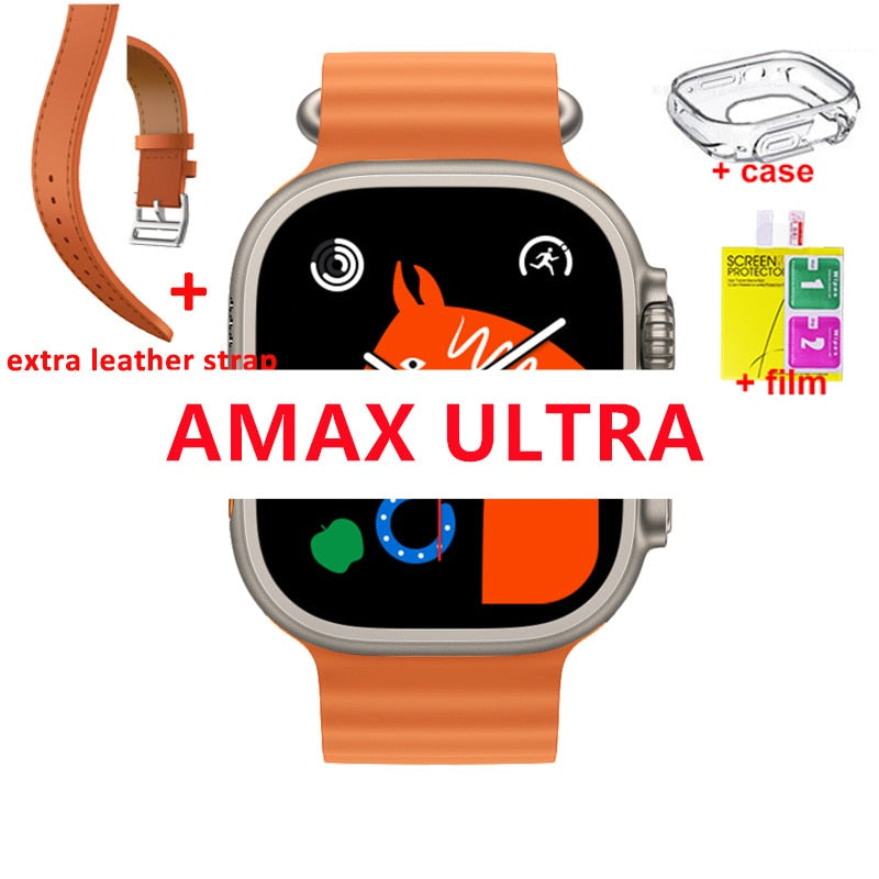 Smartwatch Ultra + Series 8 W68 49mm Lançamento
