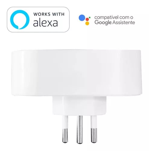 Tomada Inteligente Alexa Google Home Automação - Controle pelo celular